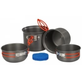 Набор посуды Tramp TRC-075 из анодированного алюминия